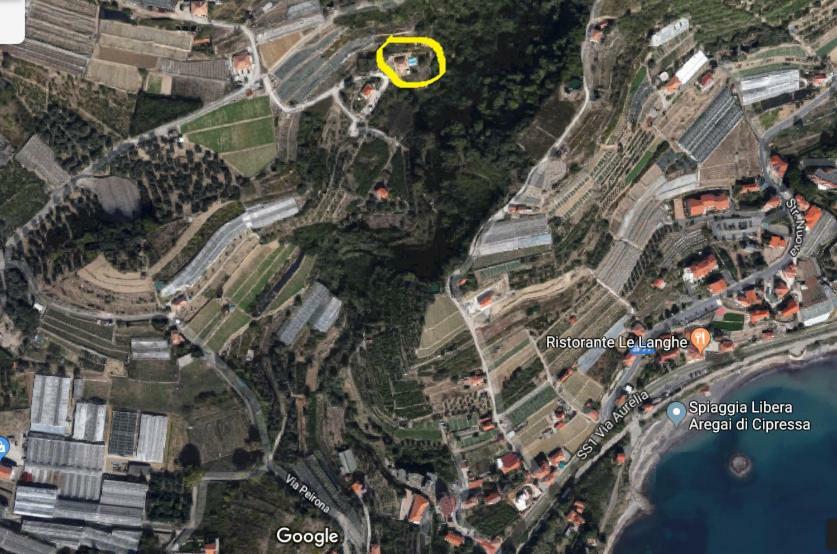 Villa Del Mare Ligure Elvezia Santo Stefano al Mare Exterior foto